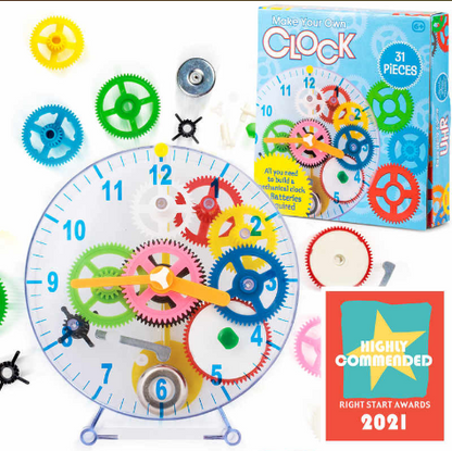 Make Your Own Clock Kids Educational Project Kit