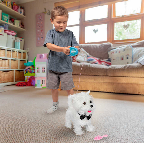 Kids Tobar Walking Westie Pretend Puppy Dog Toy Gift