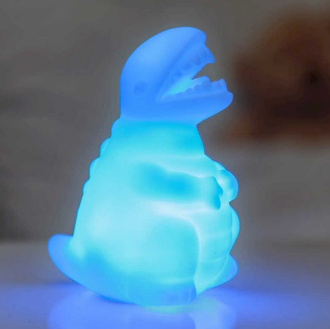Colorful Dino Night Lights 3 Pack Lamp Kids Bedroom Xmas Decor