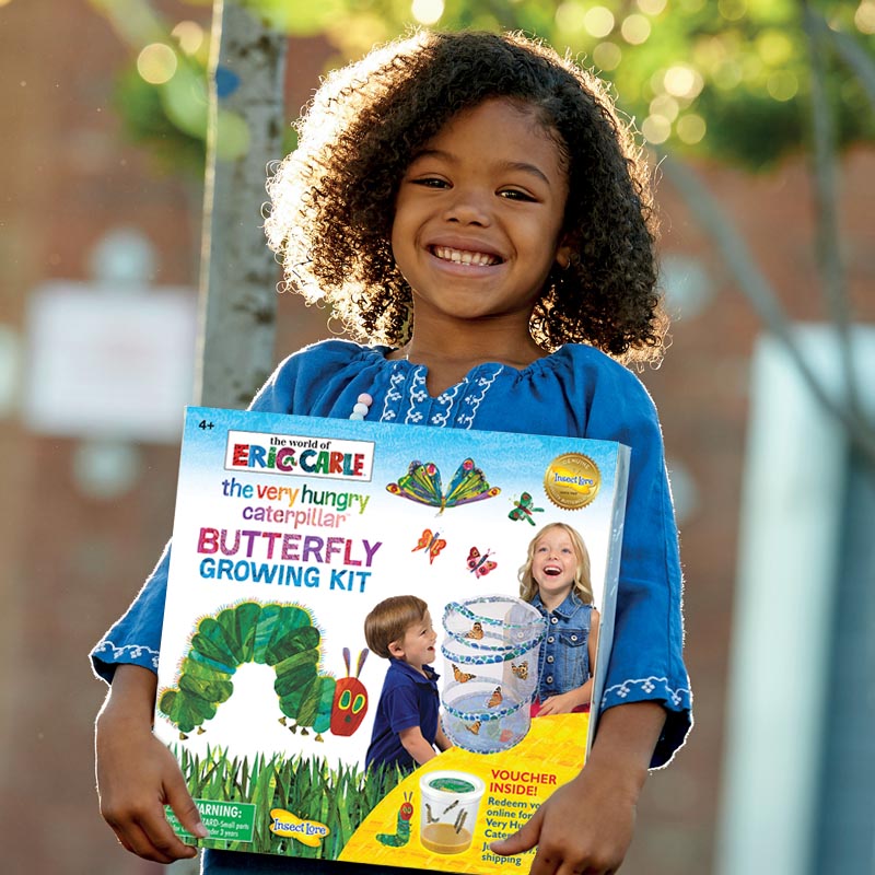Eric Carle The Very Hungry Caterpillar Butterfly Growing Kit