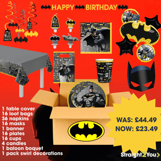 Batman Complete Birthday Party in a Box
