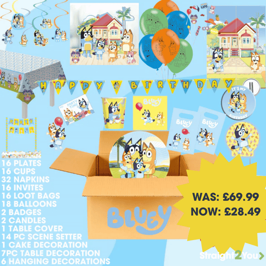 Bluey Complete Birthday Party in a Box