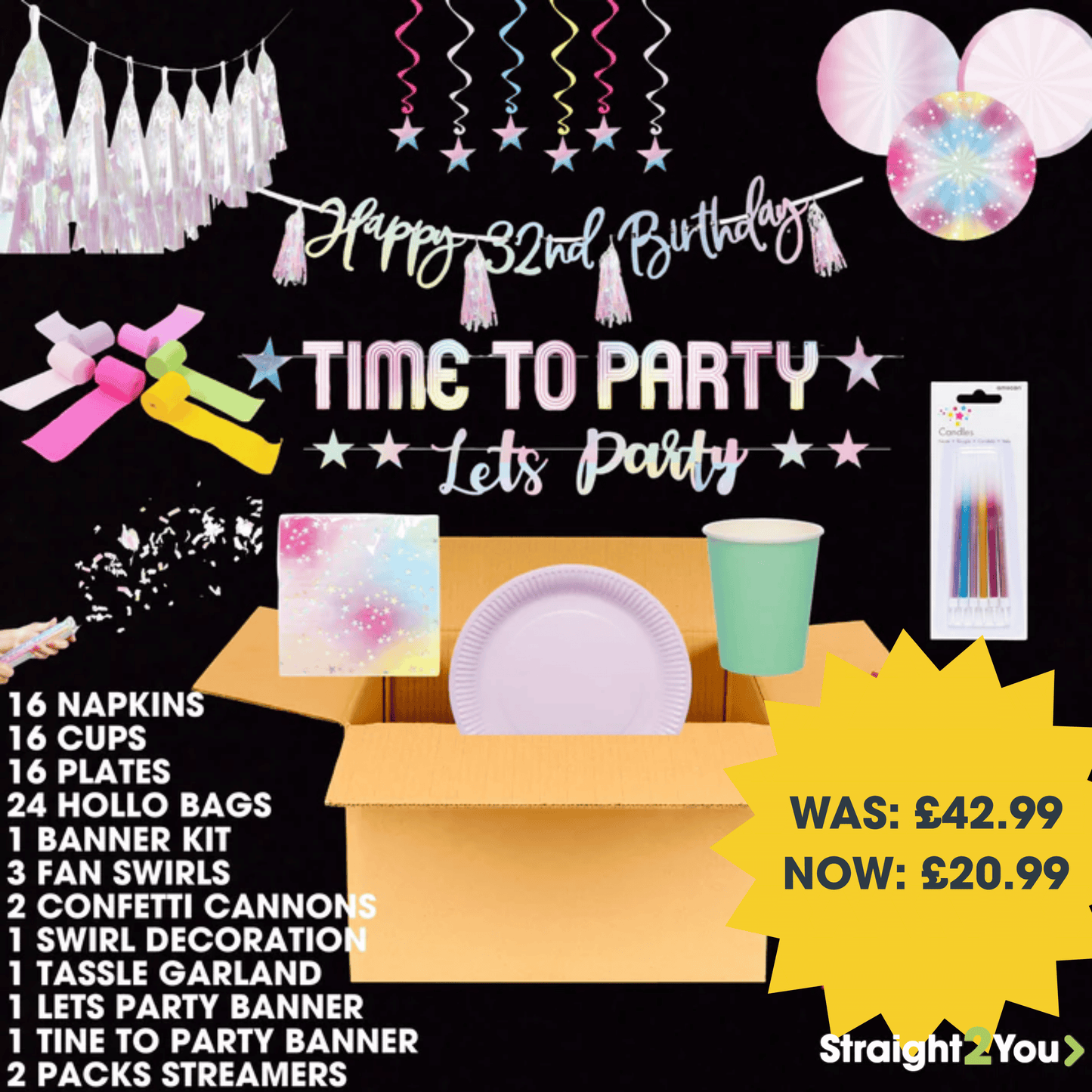 Iridescent Party in a Box