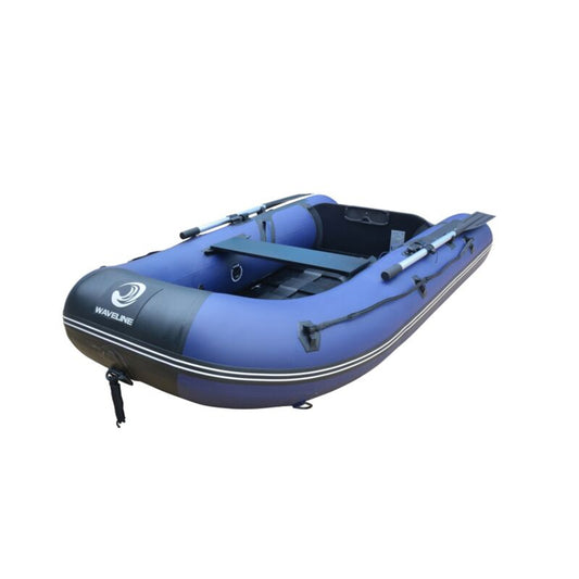 Waveline 2.4m Slatted Floor Lightweight Navy Inflatable Dinghy