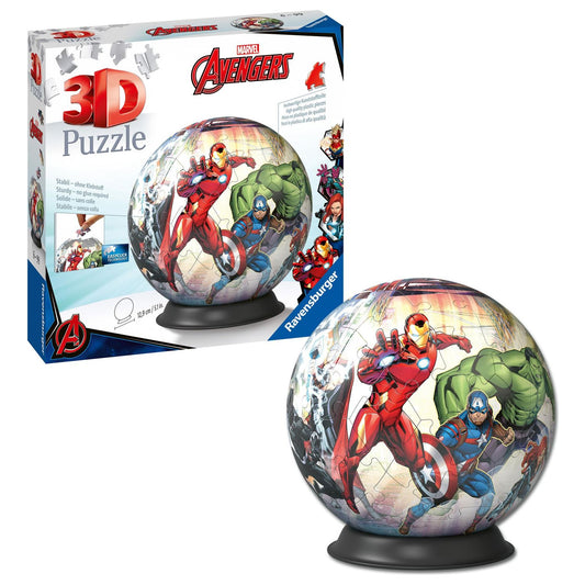 Marvel Avengers 3D Puzzle Ball, 72pc