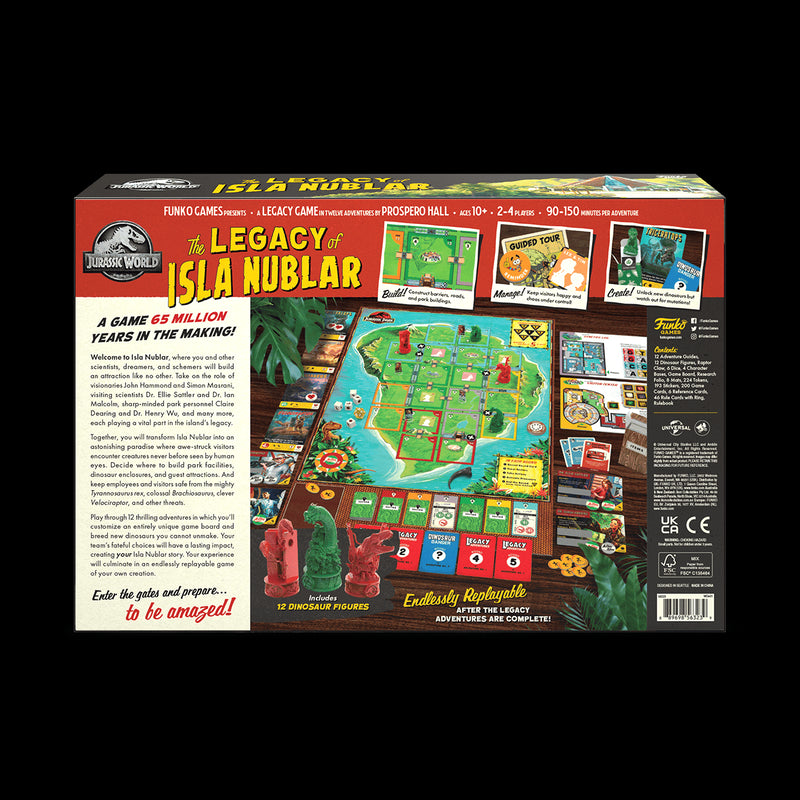 Jurassic World The Legacy of Isla Nublar Game