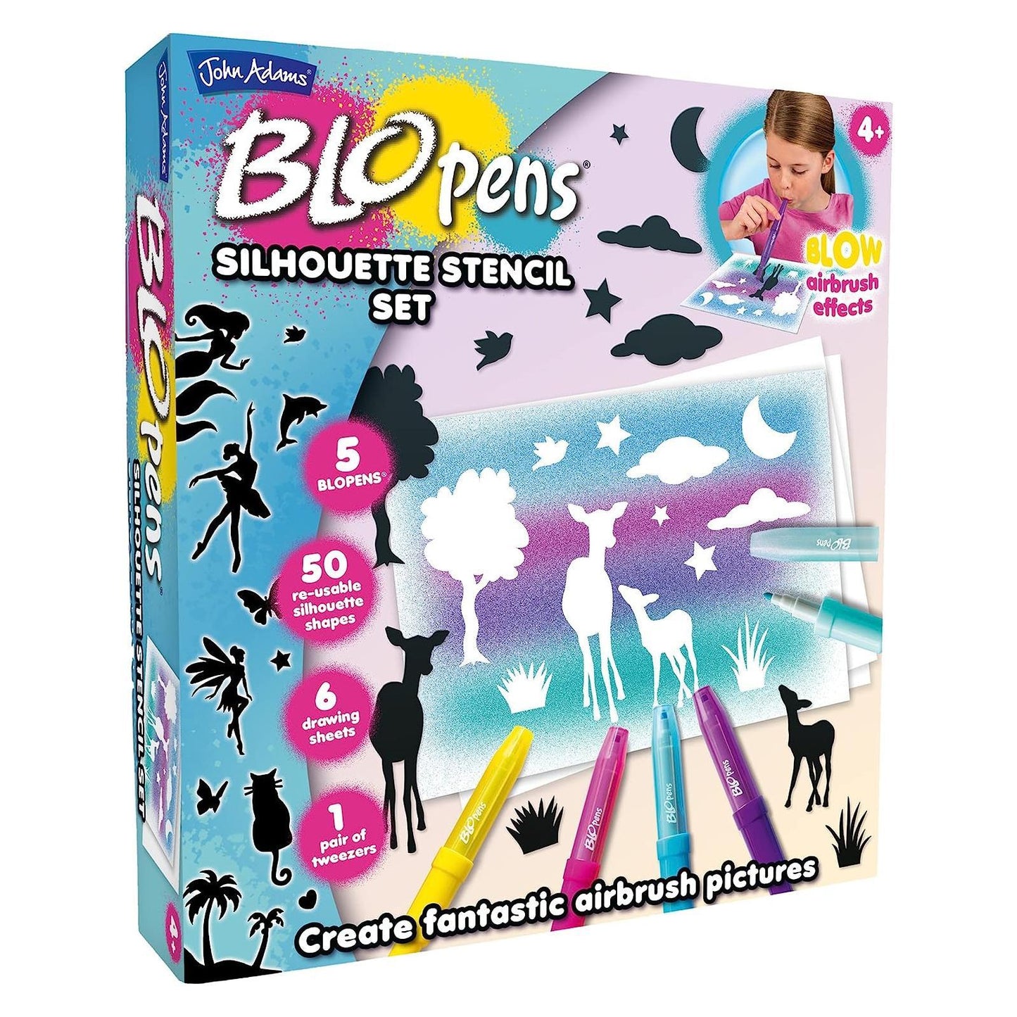 BLOPENS® Silhouette Stencil Set