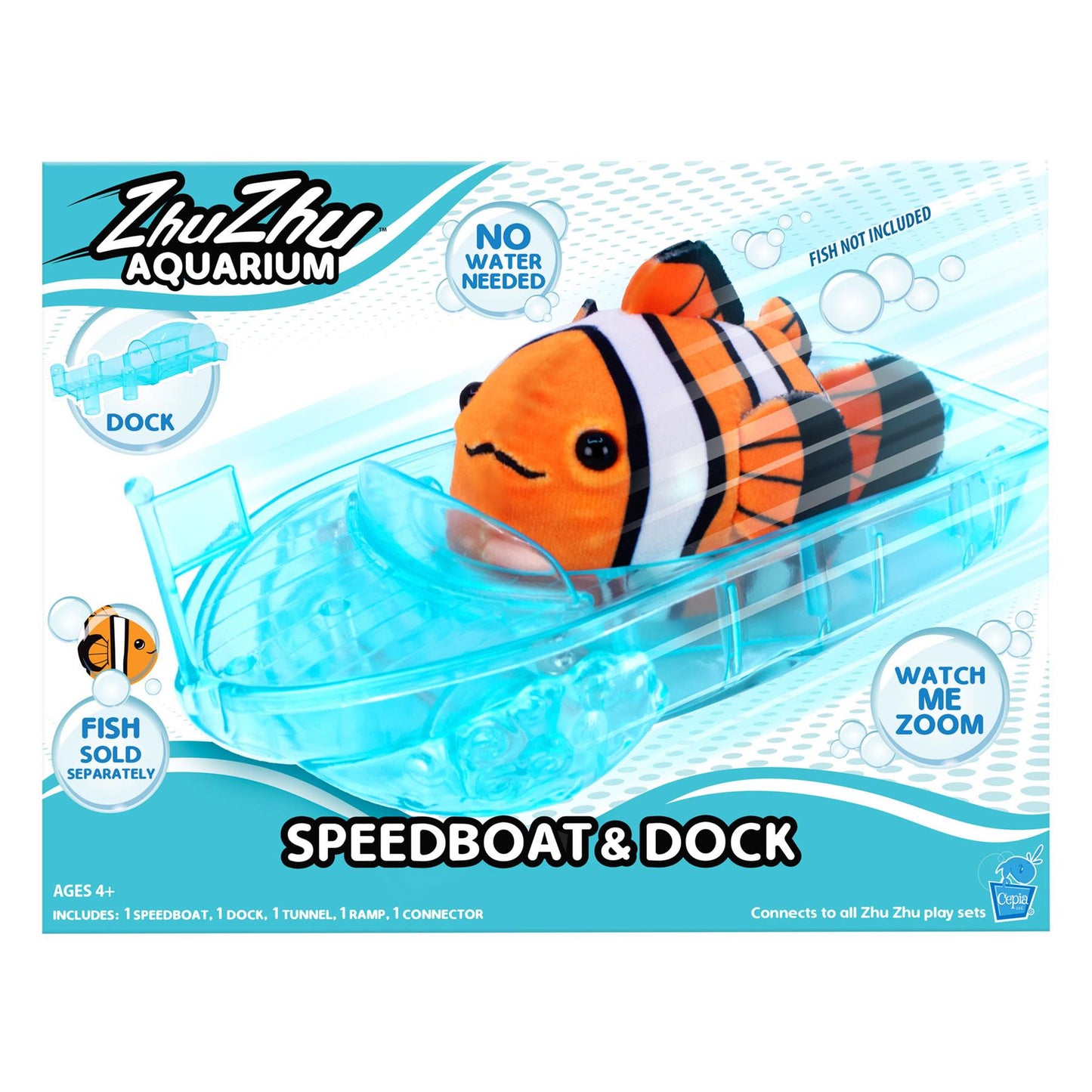 Zhu Zhu Speedboat and Dock