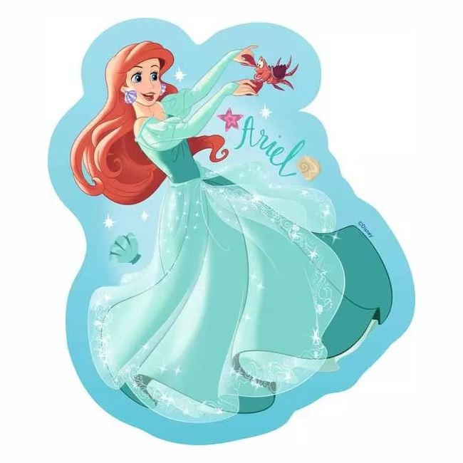 Disney Princess, 4x Large Shaped Puzzles