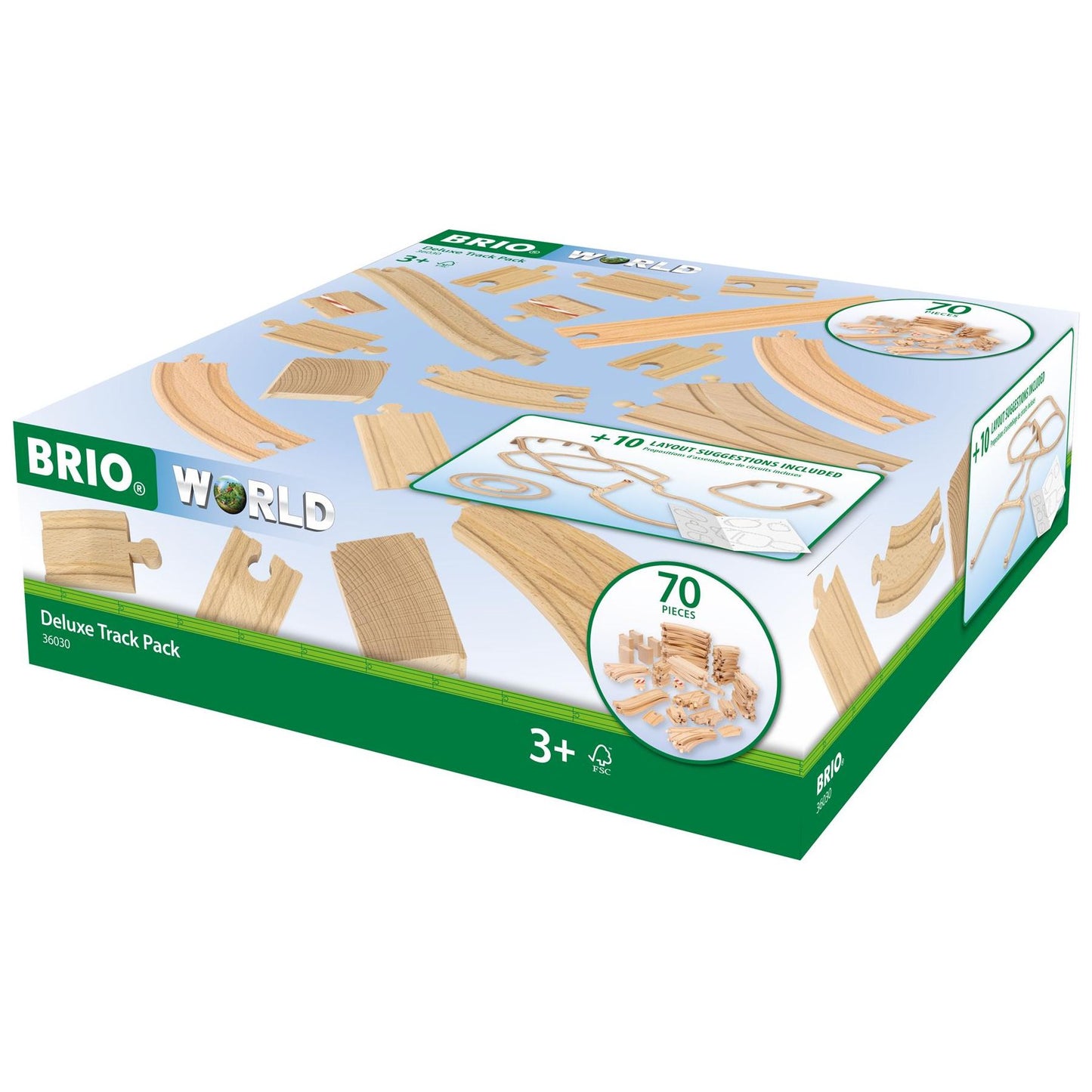 Brio Deluxe Train Track Pack