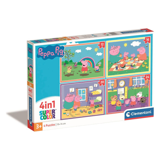 Peppa Pig 4 in 1 Puzzle