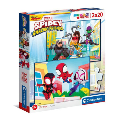 Marvel Spidey Jigsaw Puzzle 2x20 Pieces