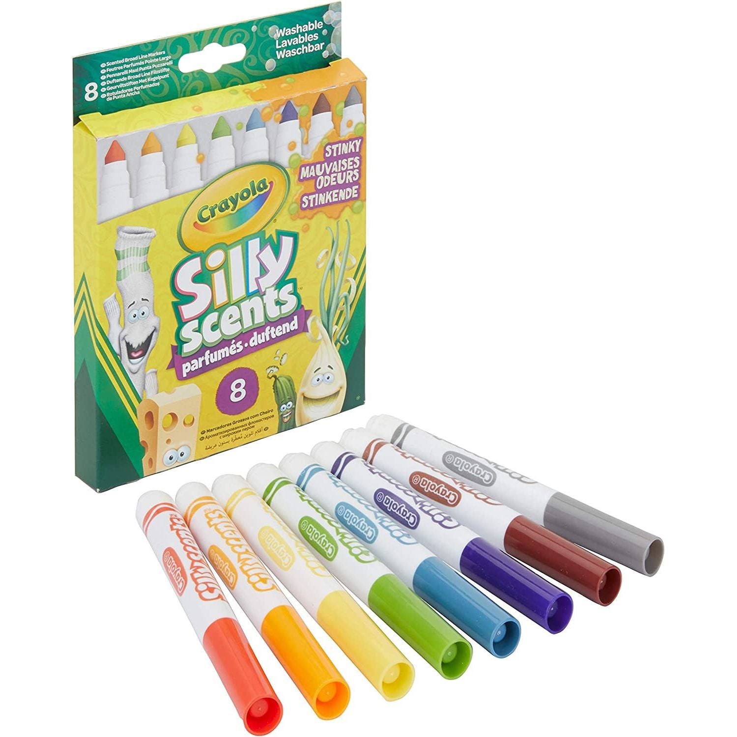 Crayola Silly Scents Broadline Stinky Markers