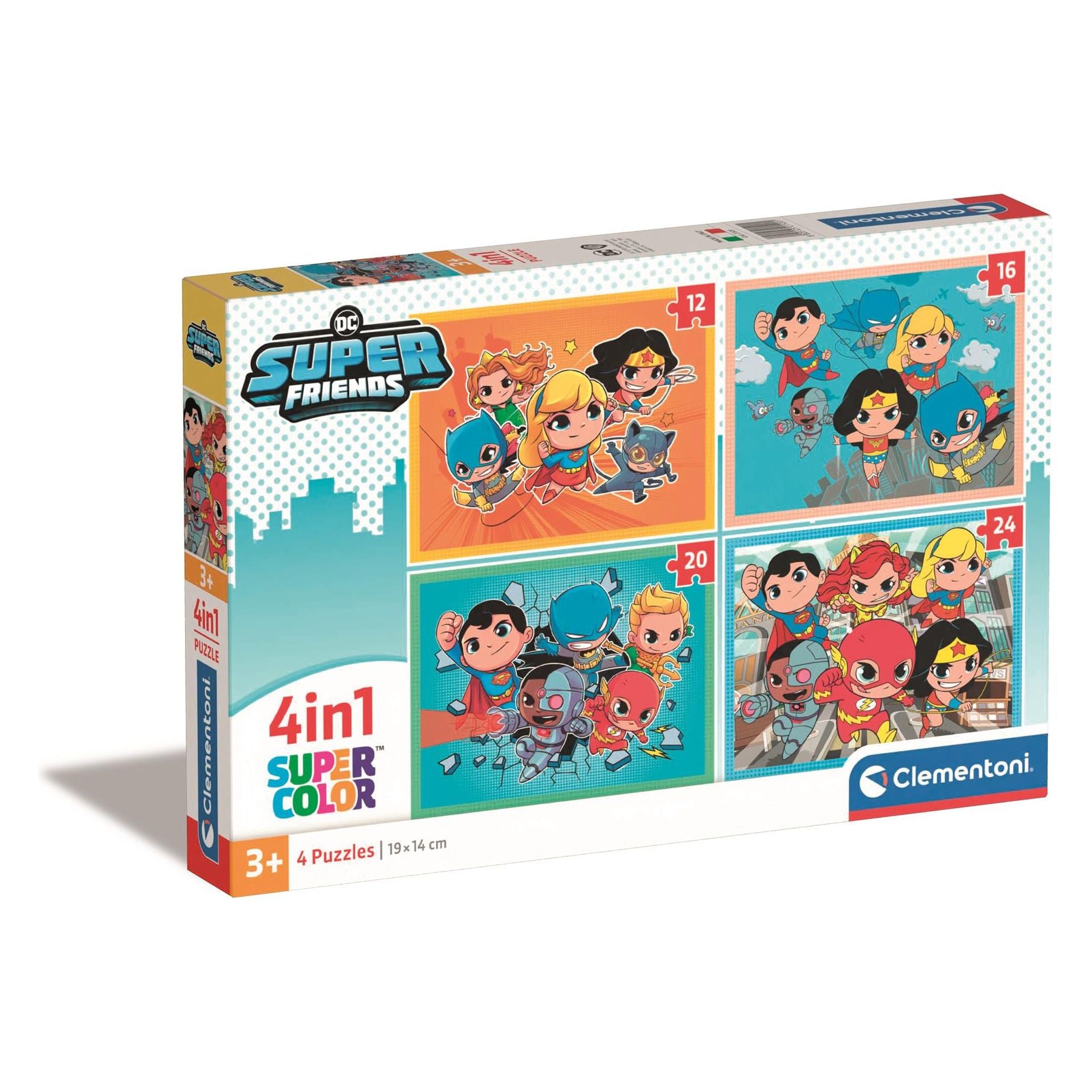 DC Comics 4 in 1 Puzzle