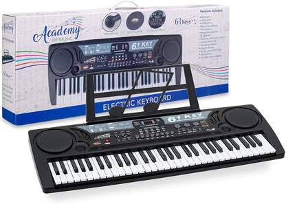 AOM Kids UK Electronic 61 Key Keyboard Piano