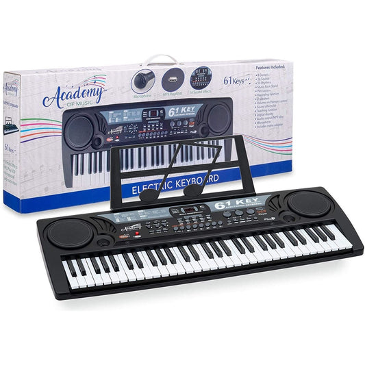 AOM Kids UK Electronic 61 Key Keyboard Piano