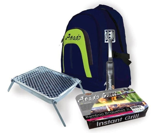 Asado Backpack BBQ Thermal Lined with Tool and BBQ