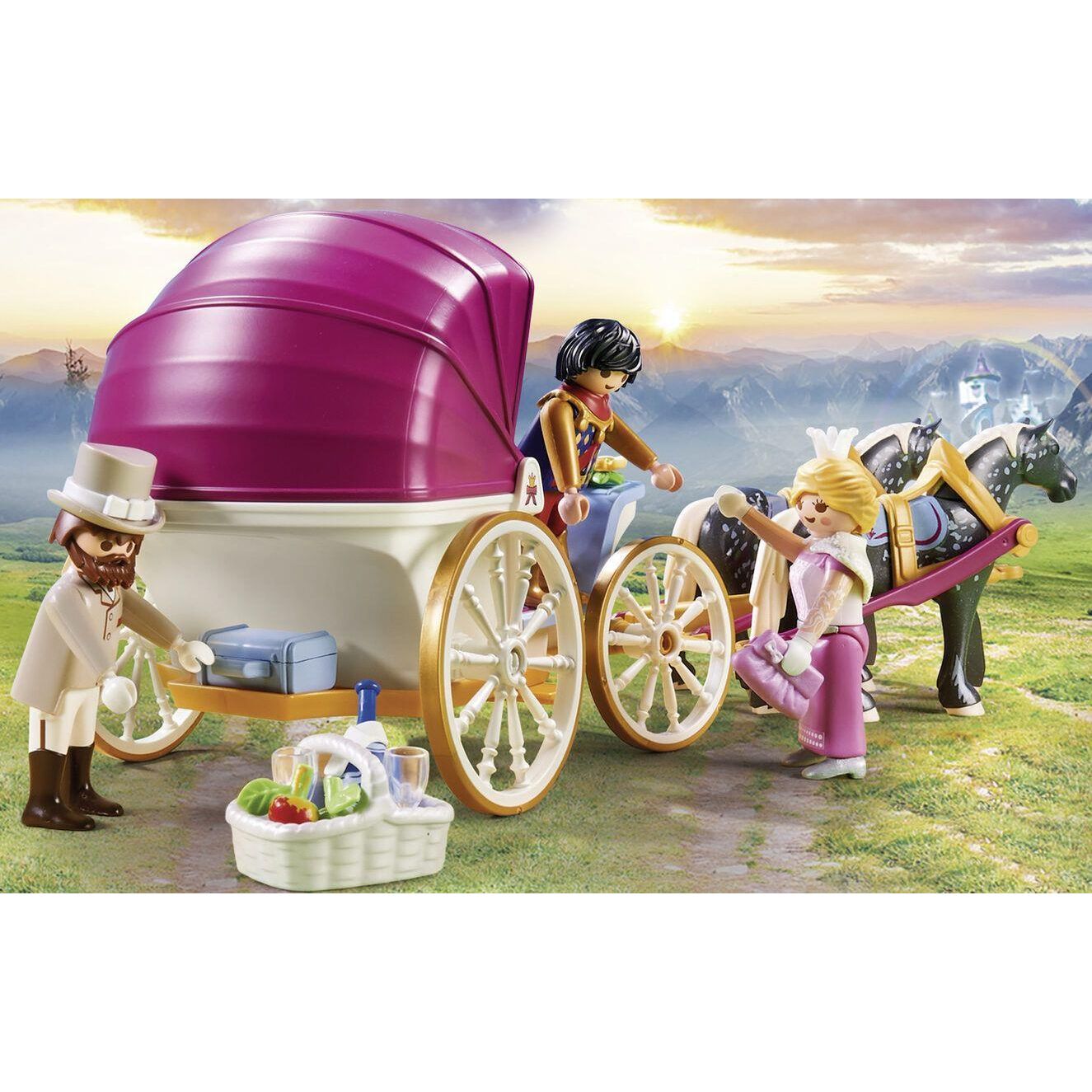 Playmobil Princess Castle Horse Drawn Carriage