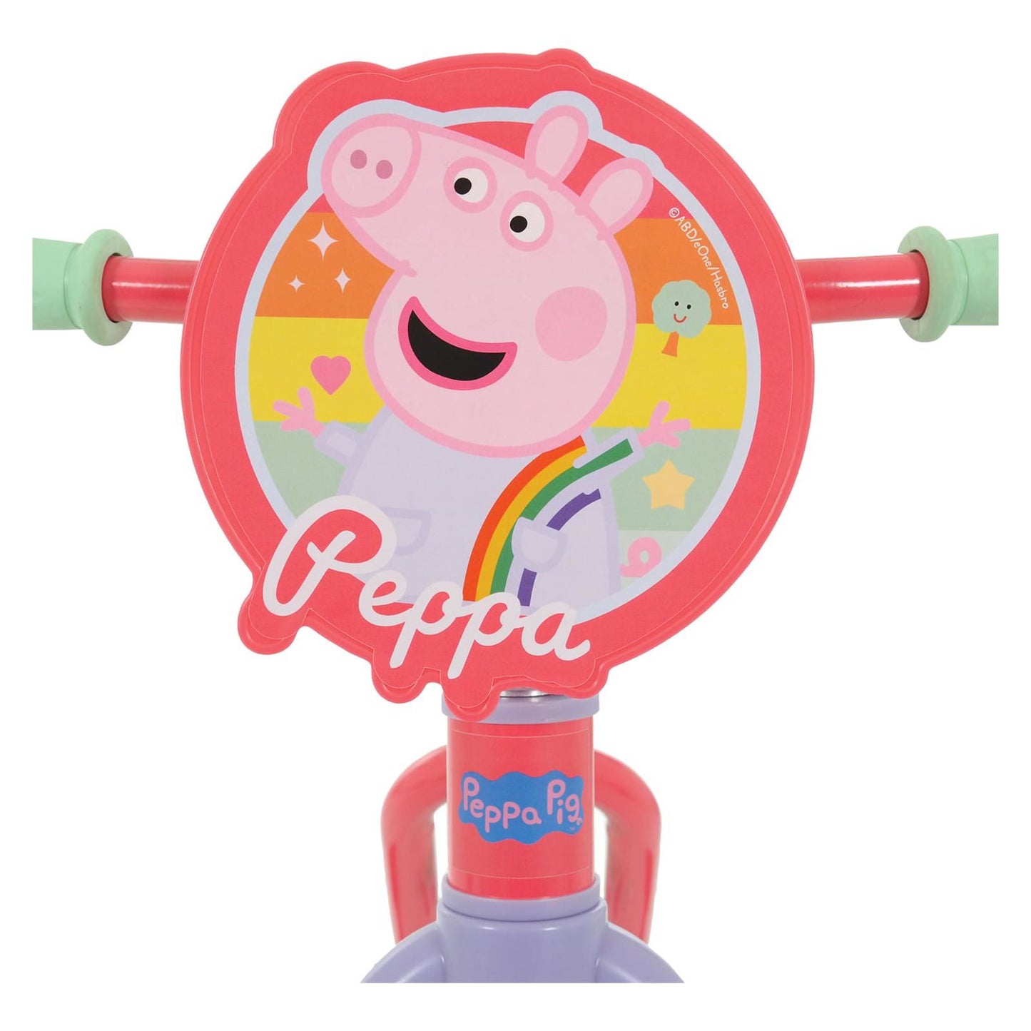 Peppa Pig My First 2-in-1 10" Balance Bike and Training Bike B GRADE