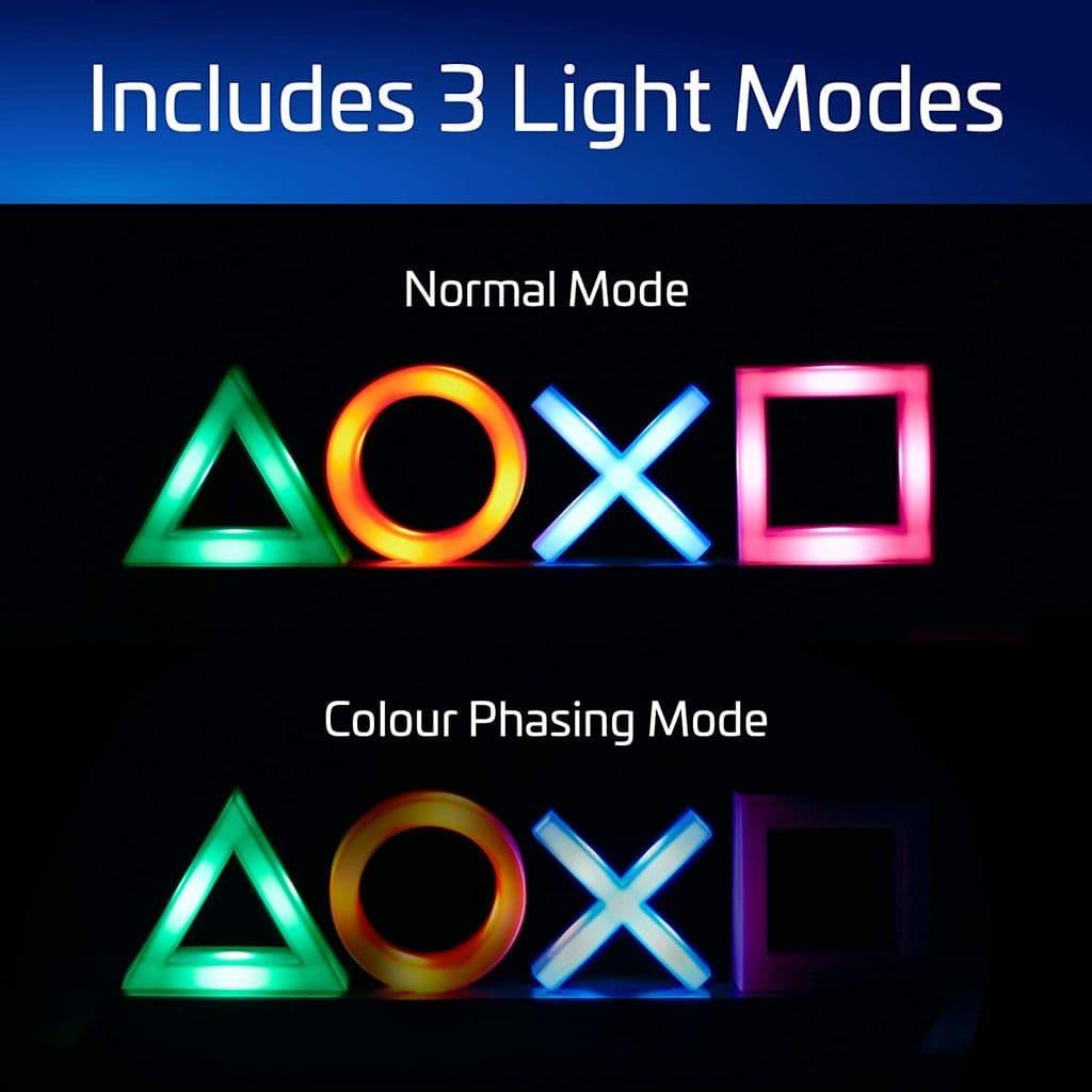 Playstation Icons 3 Light Modes Music Reactive Game Room