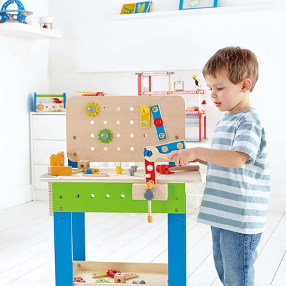 Hape Master Workbench Wooden Playset