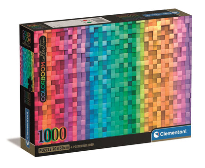 Pixel Colourbloom Collection Jigsaw Puzzle 1000 Pieces