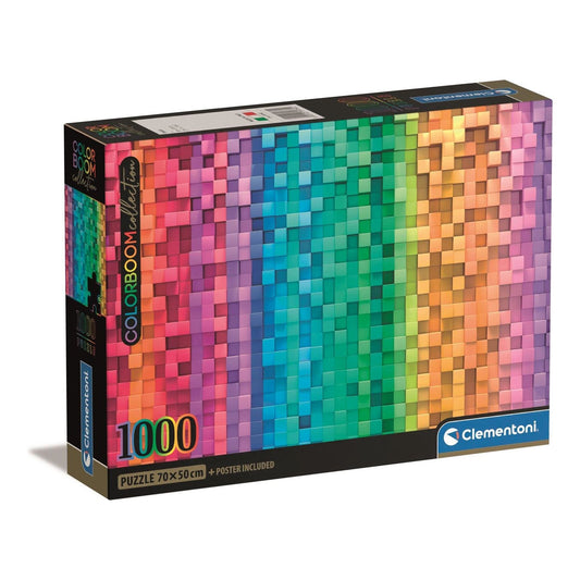 Pixel Colourbloom Collection Jigsaw Puzzle 1000 Pieces