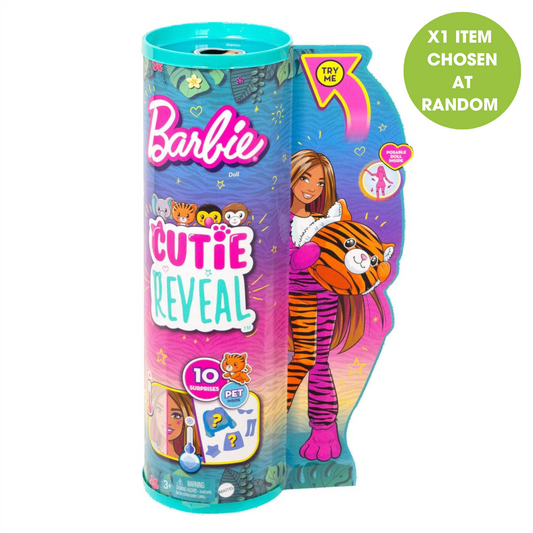 Barbie Dolls and Accessories, Cutie Reveal Doll with Tiger Plush Costume & 10 Surprises Including Color Change, Jungle Series, Cutie Reveal Doll with Monkey Plush Costume, Barbie Dolls and Accessories, Cutie Reveal Doll with Toucan Plush Costume & 10 Surprises Including Color Change, Jungle Series, official licensed barbie toy, barbie's iconic home, make your own, barbie doll, spencer doll, chelsey doll, barbie, skipper, barbie beach, barbie beach house, barbie beach house, barbie beach bungalow, barbie bea