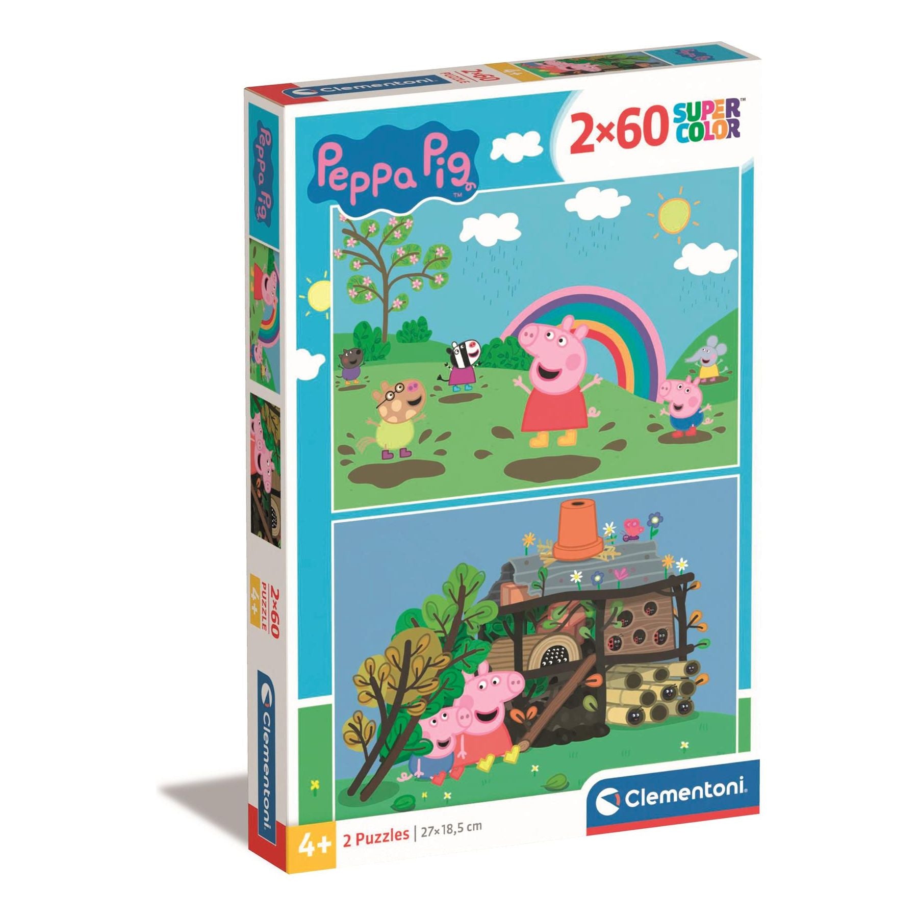 Peppa Pig Jigsaw Puzzle 2023 2x60 Pieces
