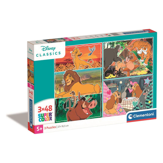 Disney Classics Jigsaw Puzzle 3x48 Pieces