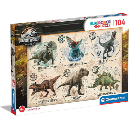 Jurassic World Jigsaw Puzzle 104 Pieces