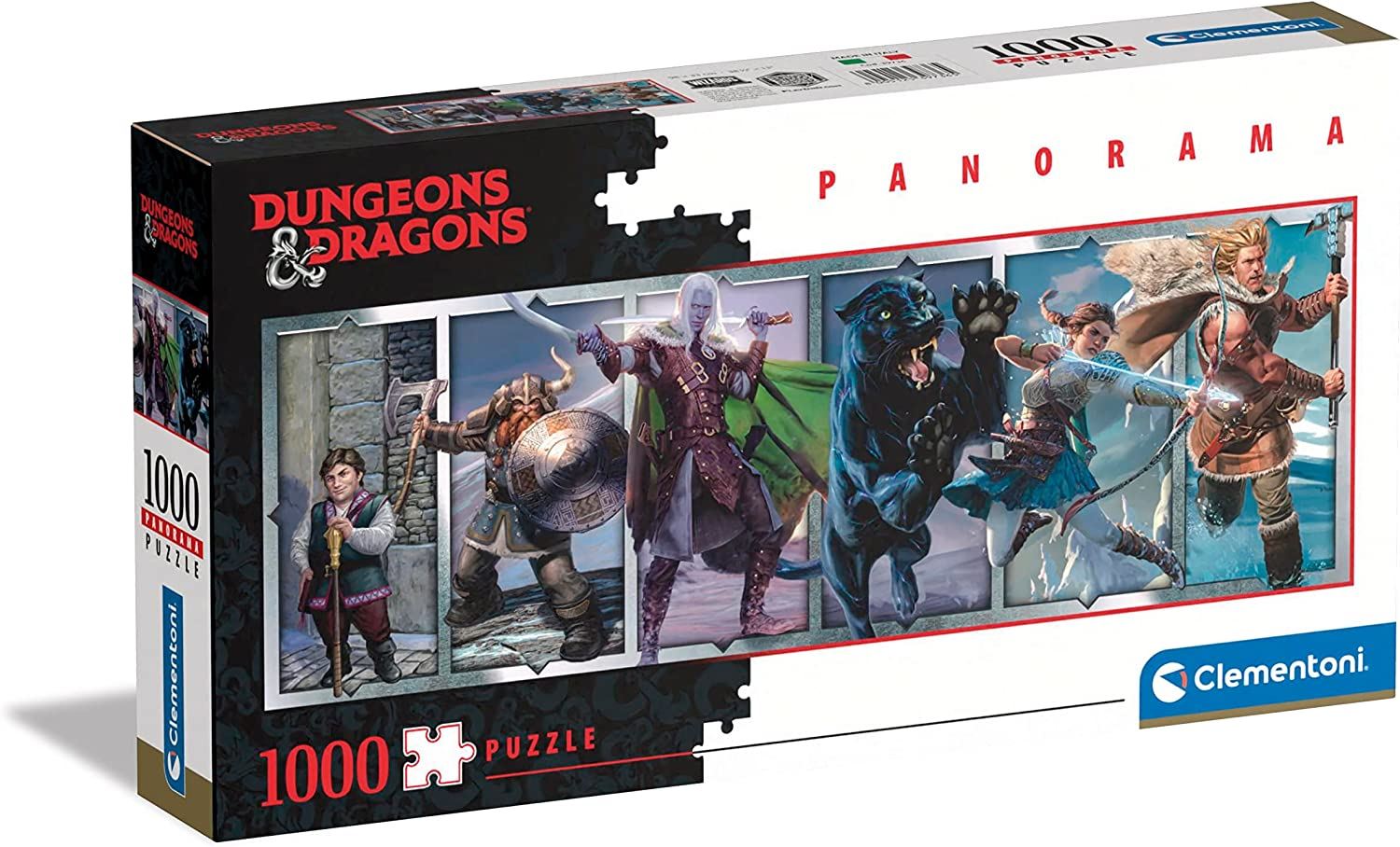 Dungeons and Dragons Panorama Jigsaw Puzzle 1000 Pieces