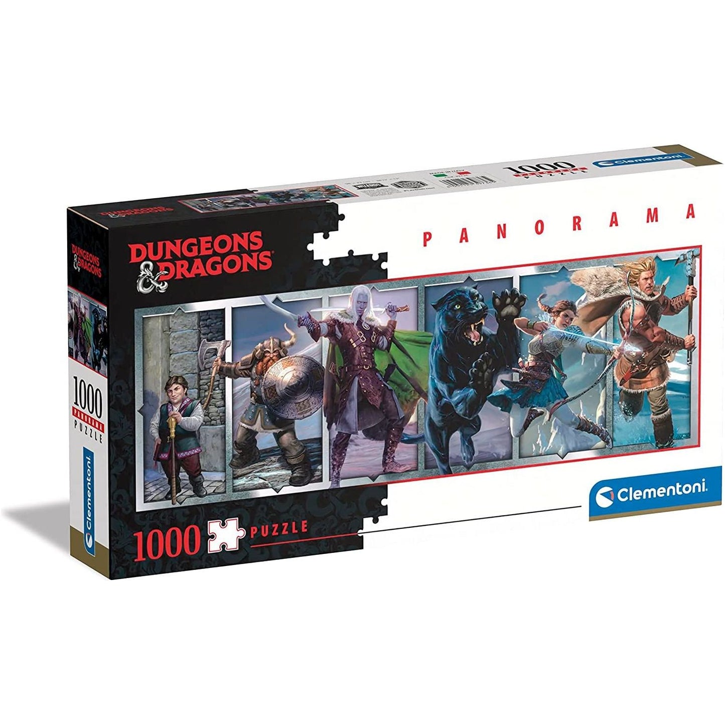 Dungeons and Dragons Panorama Jigsaw Puzzle 1000 Pieces