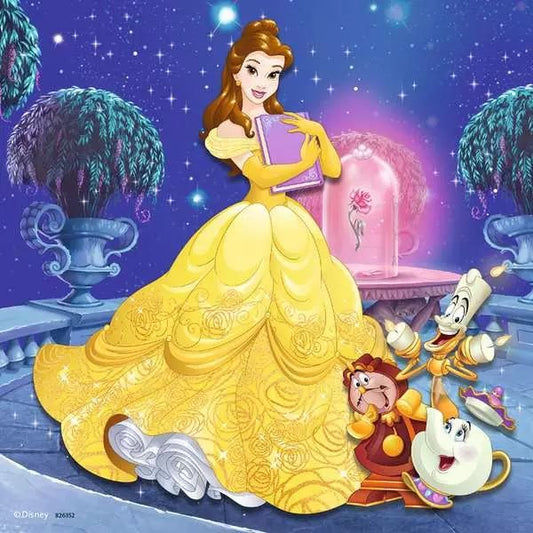 Disney Princess Adventure, 3x 49pc