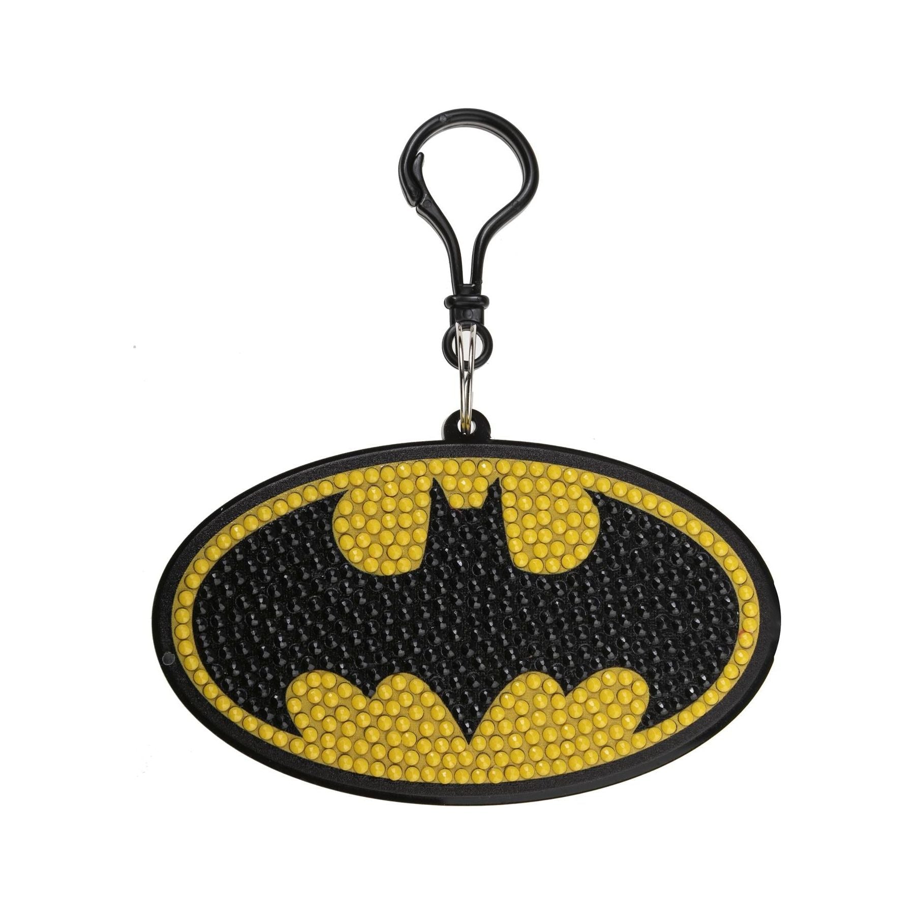 DC Batman Crystal Art Backpack Charm Kit