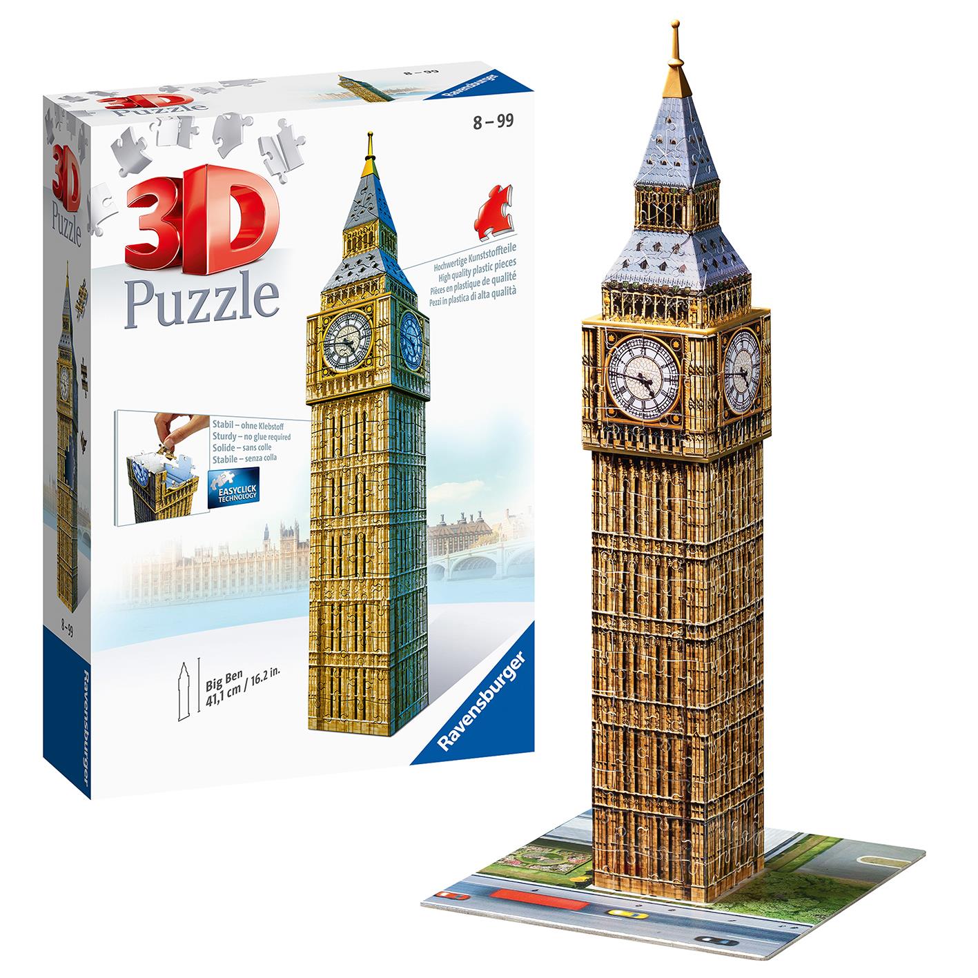 Big Ben 3D Puzzle, 216pc