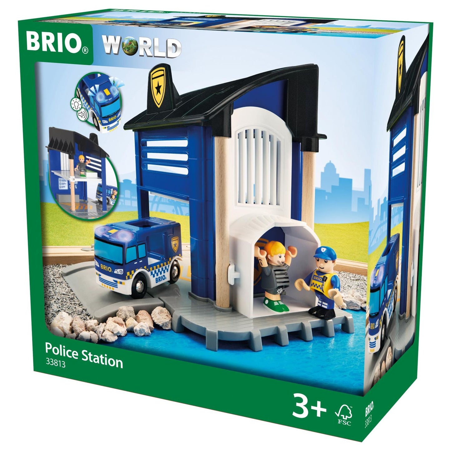 Police Station Light and Sound