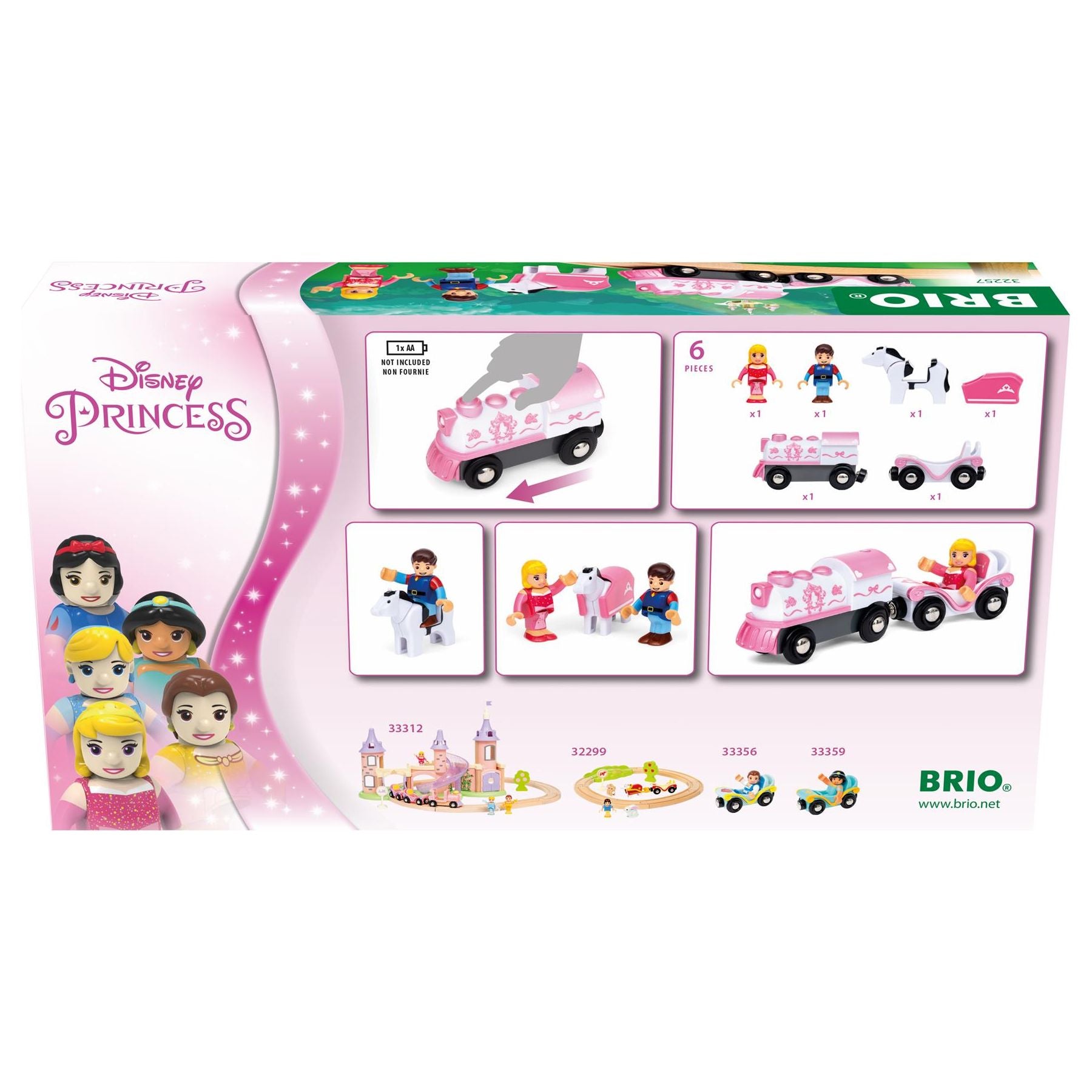 Brio Disney Princess Sleeping Beauty Battery Train