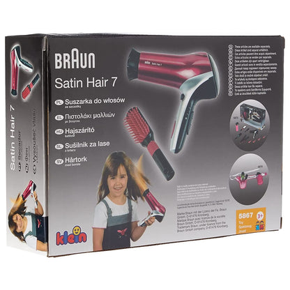 Toy Braun satin hair 7 hairdryer with brush