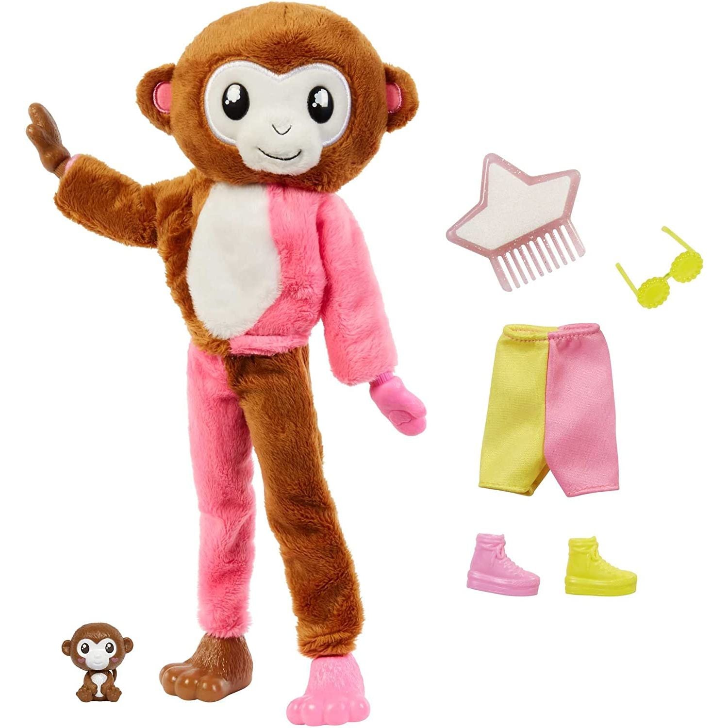 Barbie Dolls and Accessories, Cutie Reveal Doll with Tiger Plush Costume & 10 Surprises Including Color Change, Jungle Series, Cutie Reveal Doll with Monkey Plush Costume, Barbie Dolls and Accessories, Cutie Reveal Doll with Toucan Plush Costume & 10 Surprises Including Color Change, Jungle Series, official licensed barbie toy, barbie's iconic home, make your own, barbie doll, spencer doll, chelsey doll, barbie, skipper, barbie beach, barbie beach house, barbie beach house, barbie beach bungalow, barbie bea