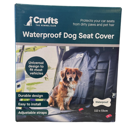 Crufts Waterproof Single Seat Cover