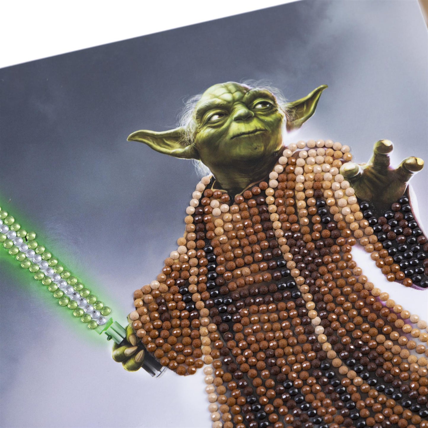 Star Wars Yoda 18x18cm Crystal Art Card