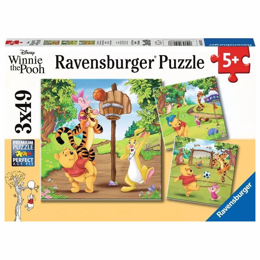 Disney Winnie the Pooh 3 x 49pc