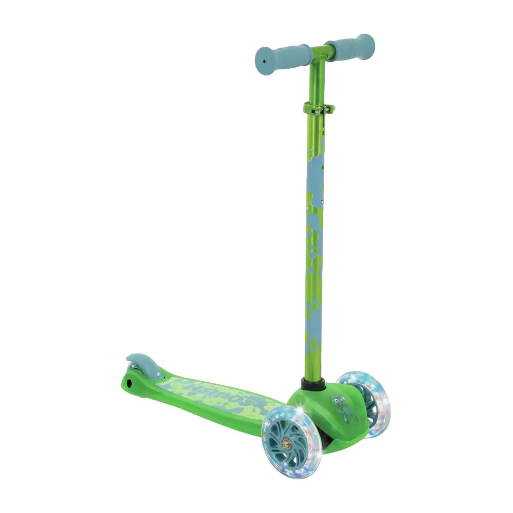 Squish Mini Flex LED Tilt Scooter Green