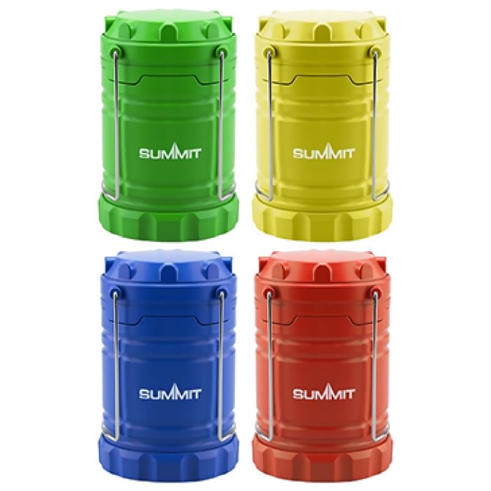 Summit Kids' Micro Cob LED Collapsible Lantern Assorted Colours