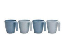 Shades of Blue Stackable Mugs 4 pieces