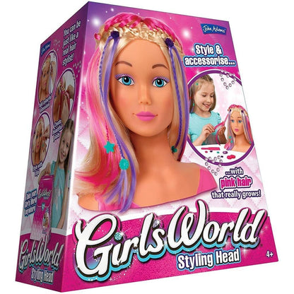Kids Fashion Styling Head Doll Hair Dressing