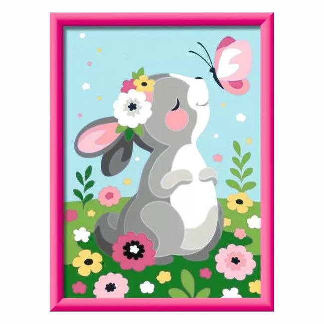 CreArt Paint by Numbers - Beautiful Bunny