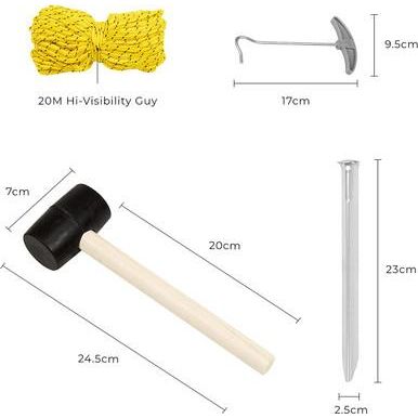 Milestone Tent Accessories Set