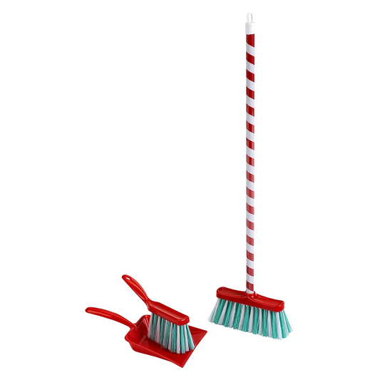 Kids Pure Fresh Broom Set Candy Cane